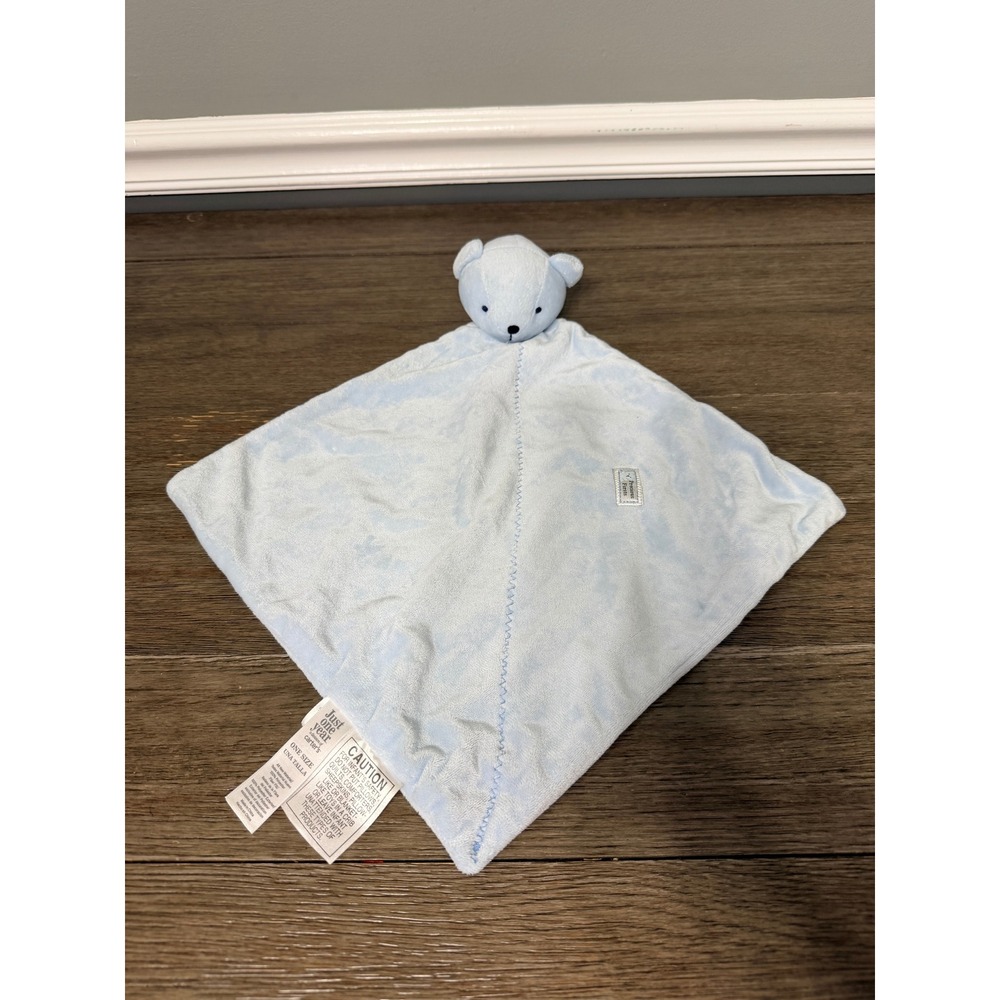 Carter's Just One Year Precious Firsts‎ Blue Bear Rattle Lovey